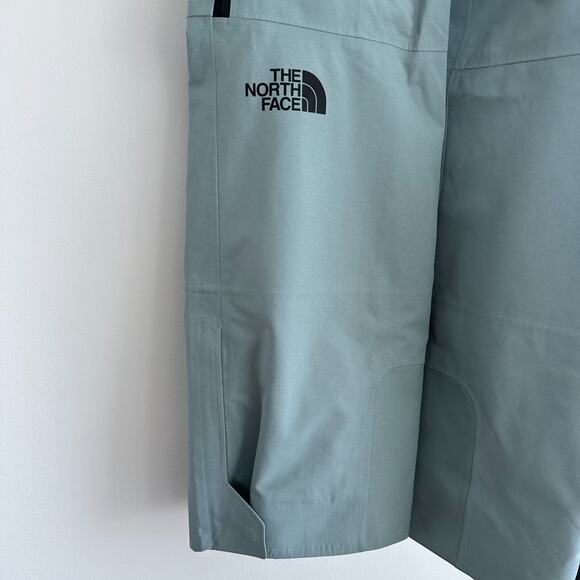 The North Face Ceptor Bibs Pant Womens Medium Blue Silver Ski Snowboard Dryvent - Picture 9 of 15